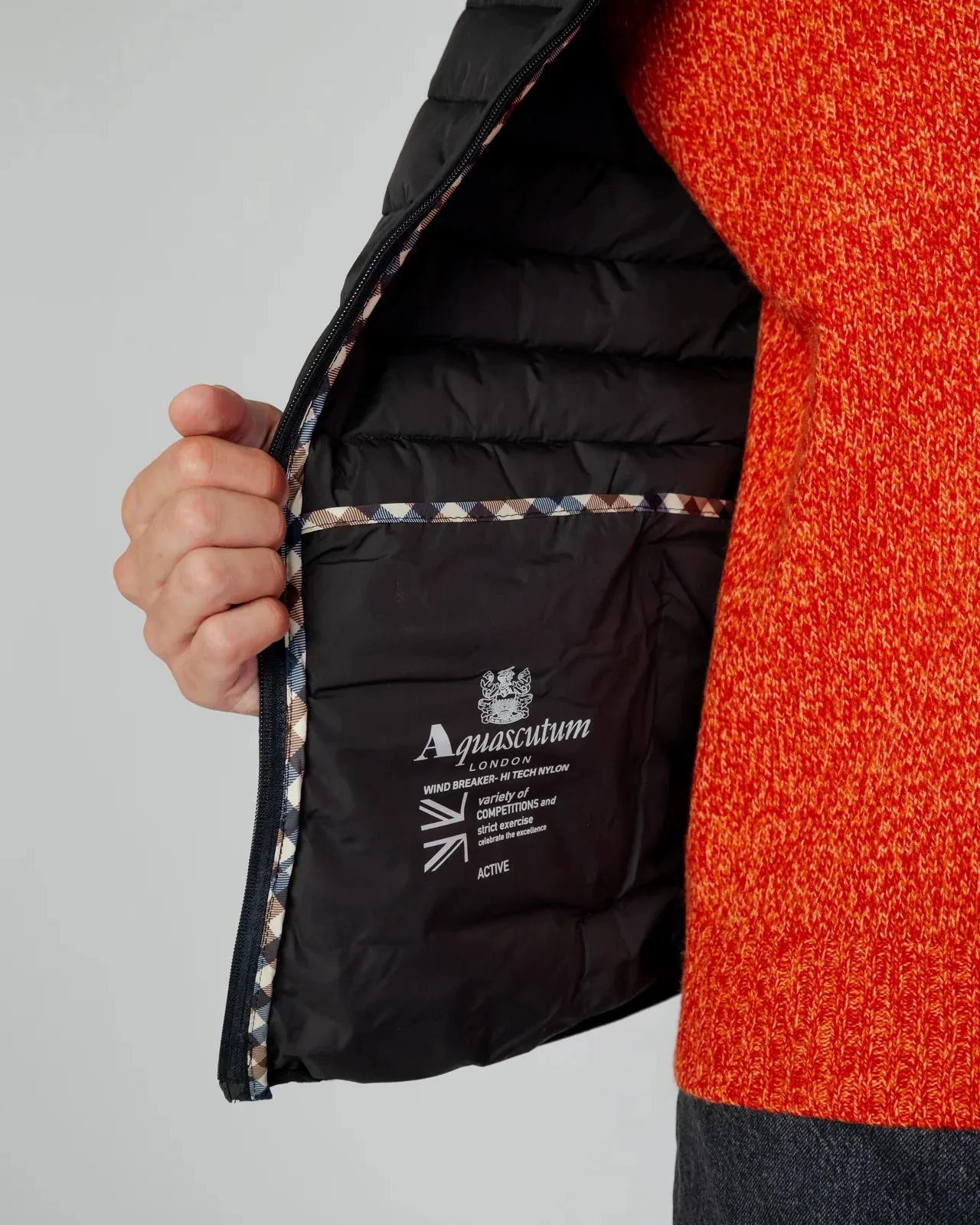Aquascutum of London Piumino Active 100GR Nero