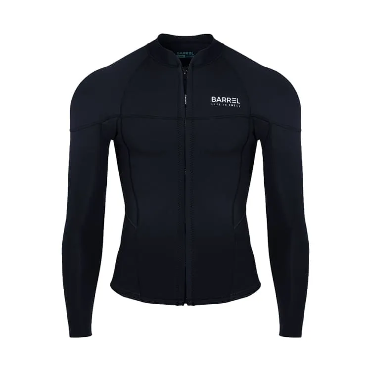 Barrel Men Active 2MM Neoprene Jacket-BLACK