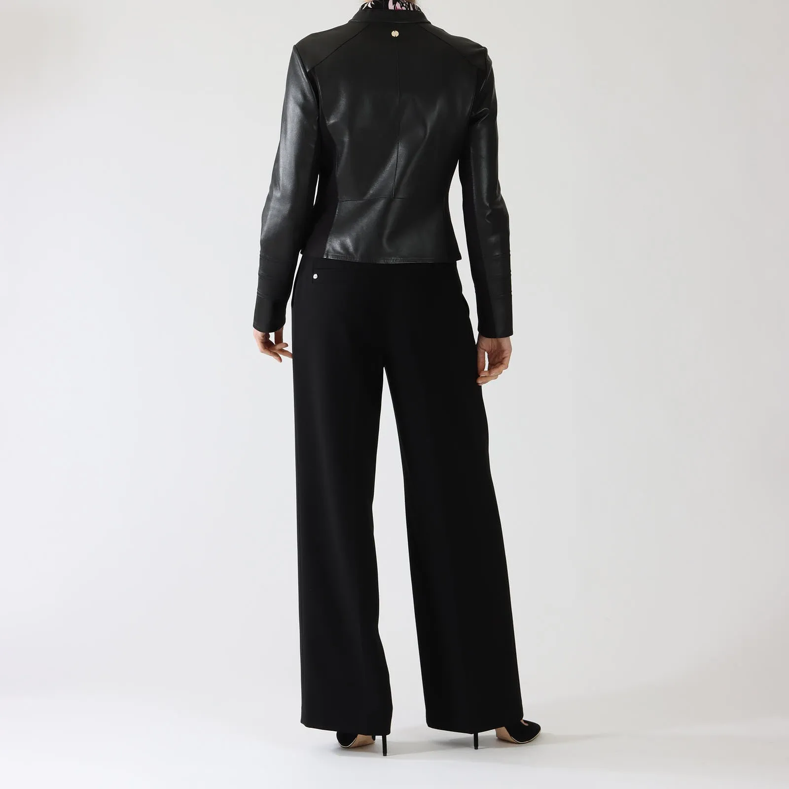 Black Nappa Leather Jacket
