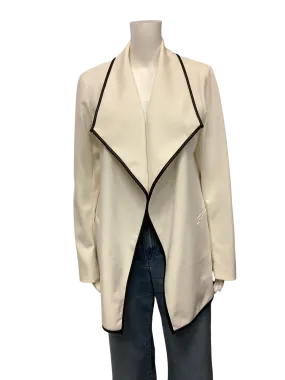 Calvin Klein Jacket Mini Length Black/White Size: XL