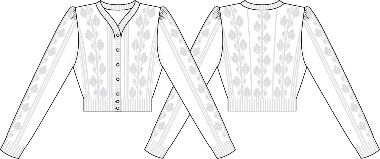 Emmy -The Ice Breaker cardigan forest green