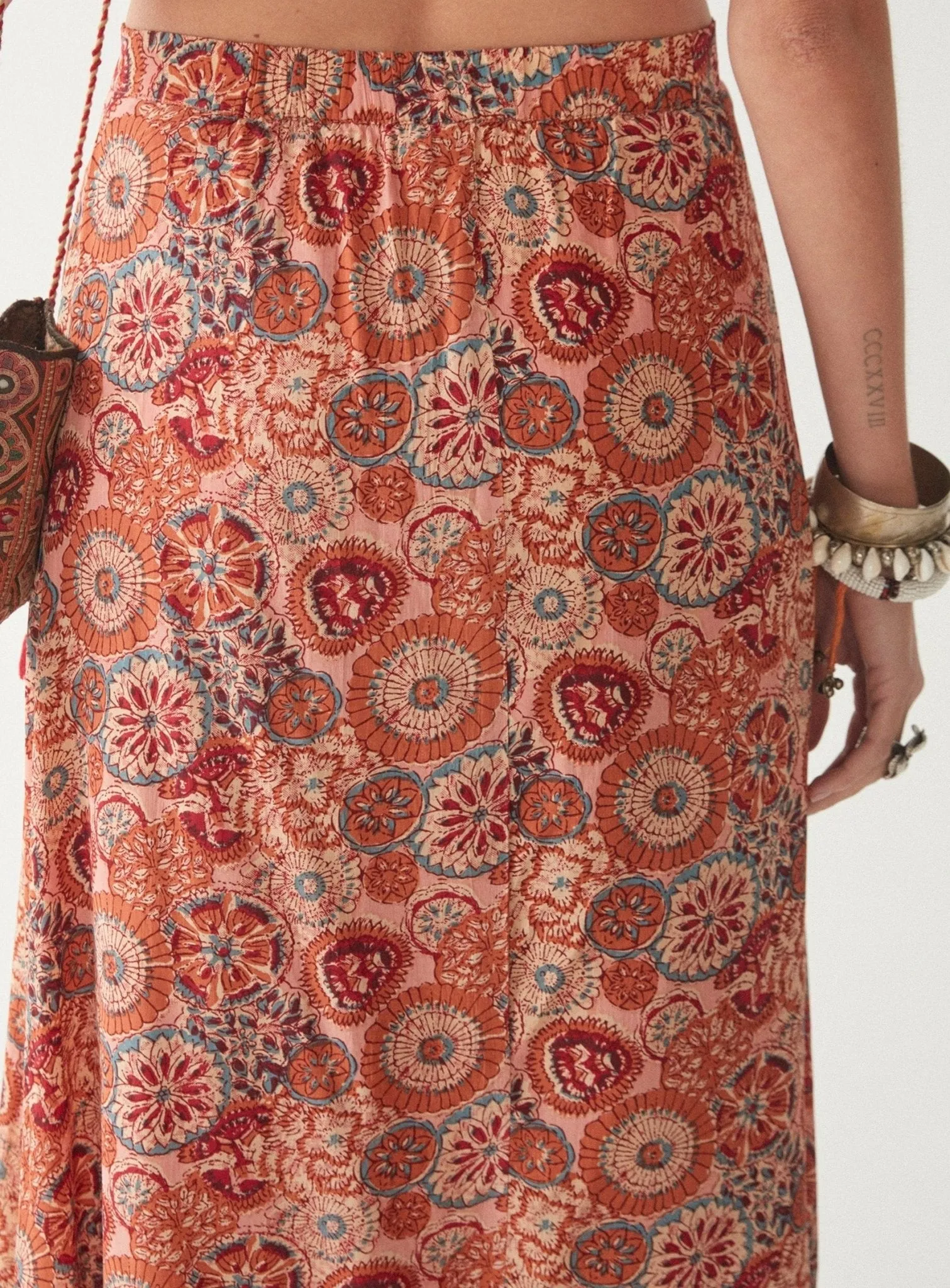 Fabia Skirt - Kaleidoscope Petunia