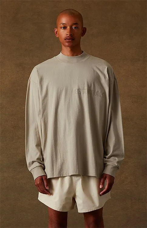 Fear of God Essentials Long Sleeve T-shirt Smoke