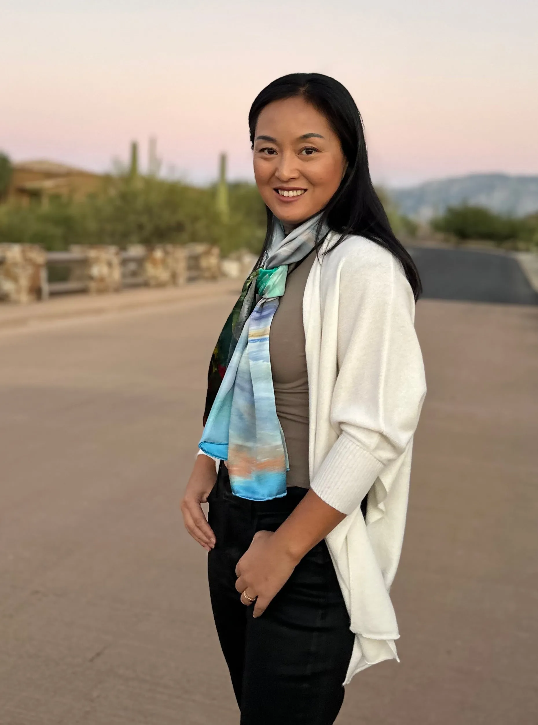 Fluid Cashmere Cardigan