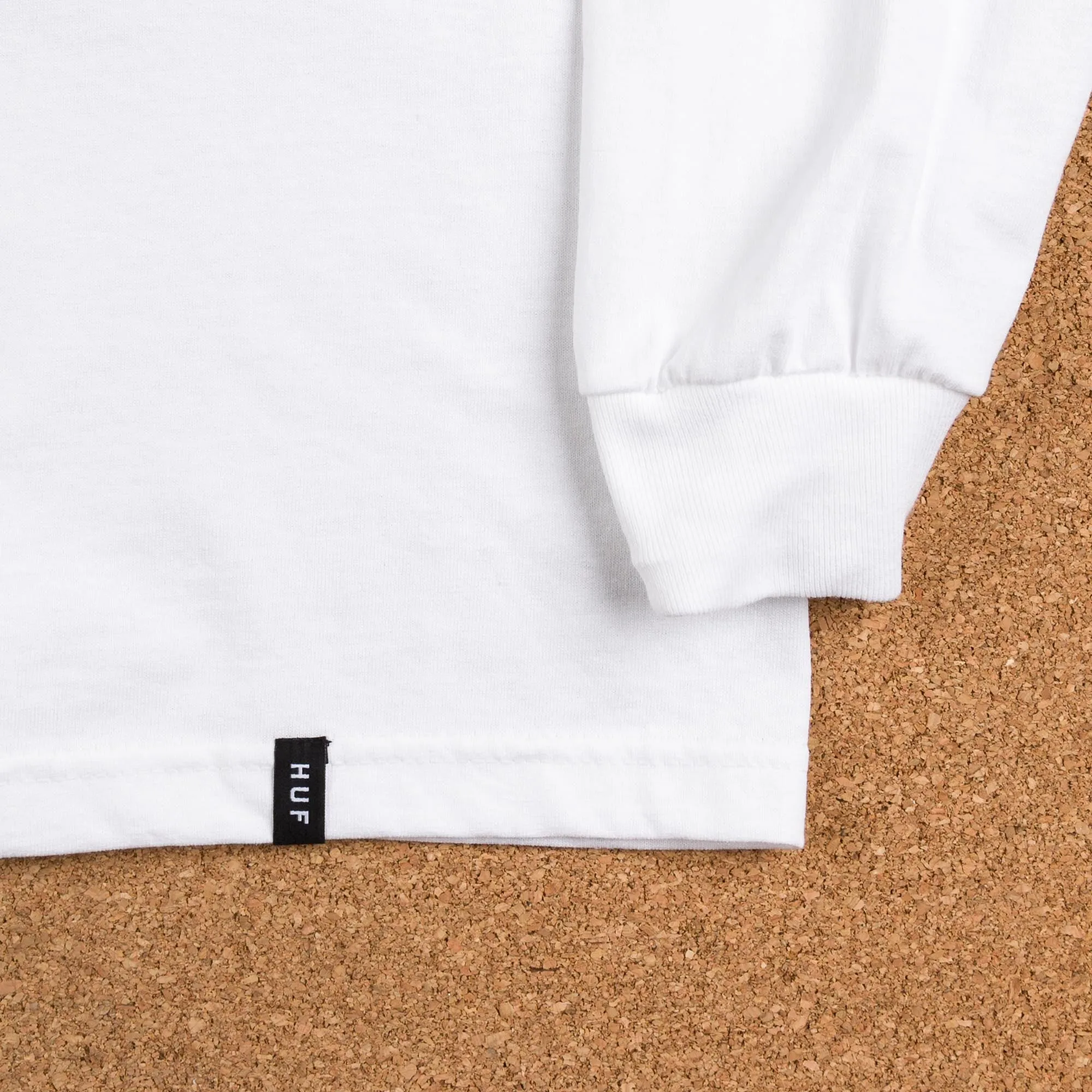 HUF x Thrasher TDS Long Sleeve T-Shirt - White