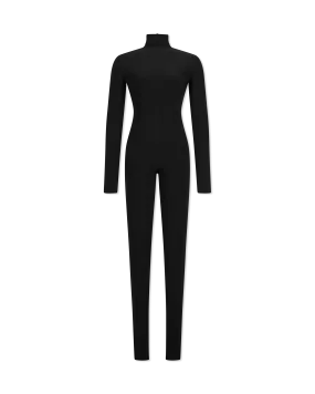 L/S Turtleneck With Footie Catsuit