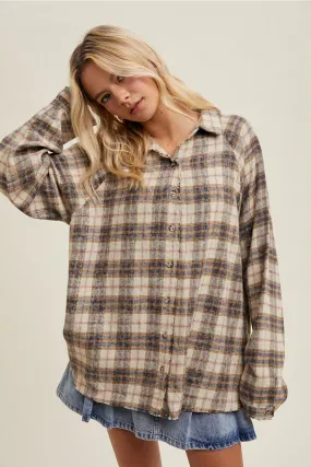 Raw Edge Plaid