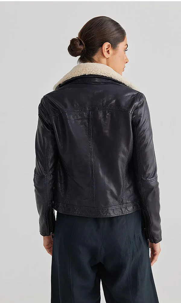 ROSETTA- Leather Jacket