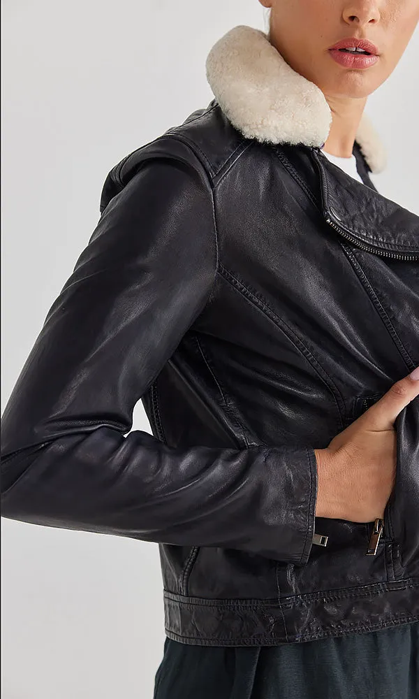 ROSETTA- Leather Jacket
