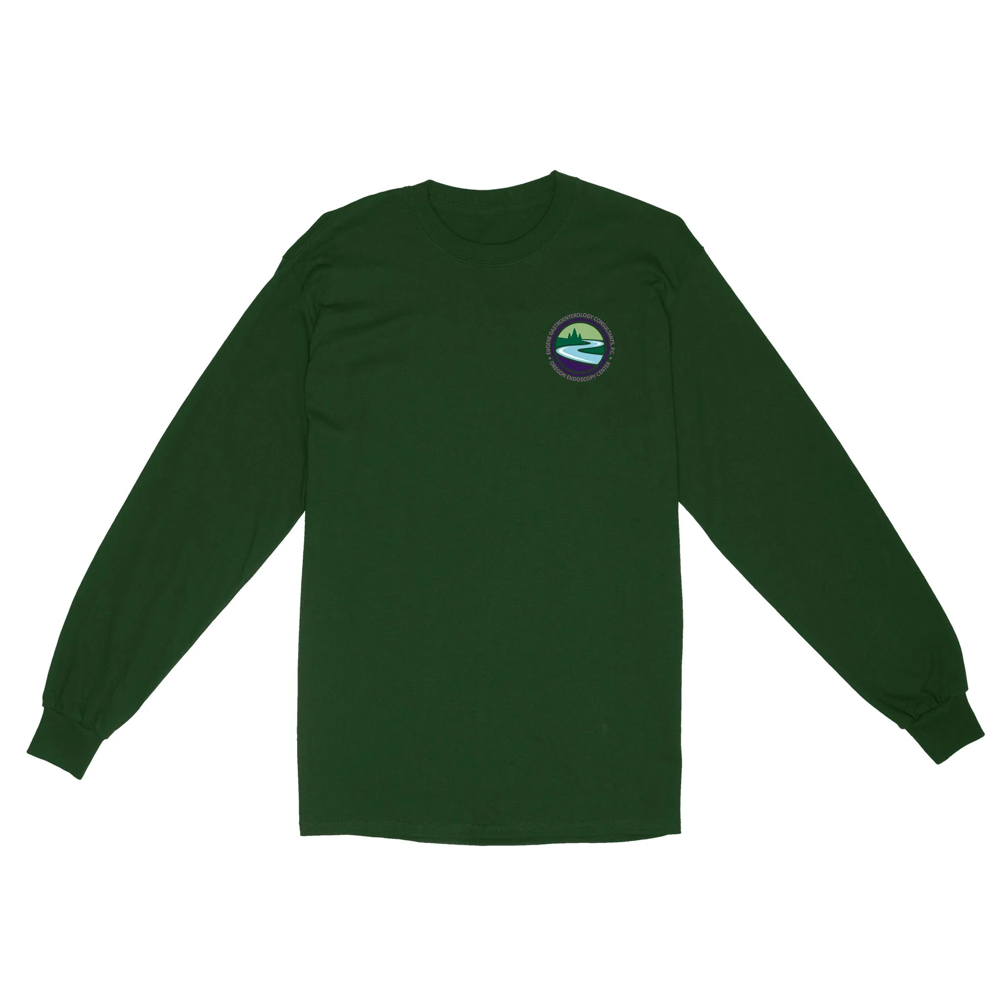 Standard Long Sleeve - Eugene Gastroenterology circle logo
