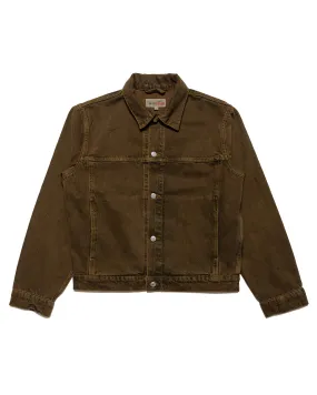 Stüssy Trucker Jacket Denim Mushroom